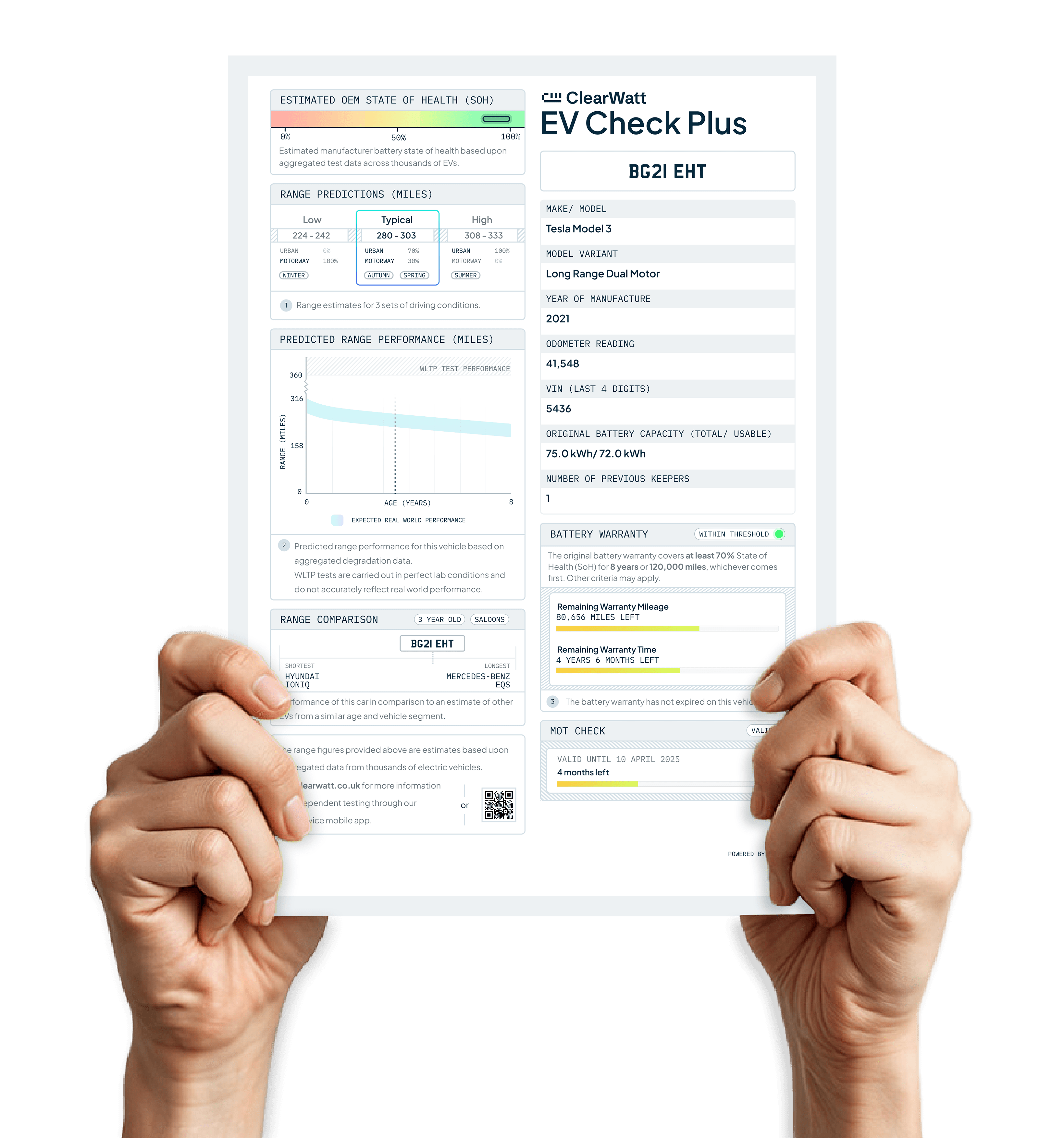 ClearWatt EV Check Plus preview